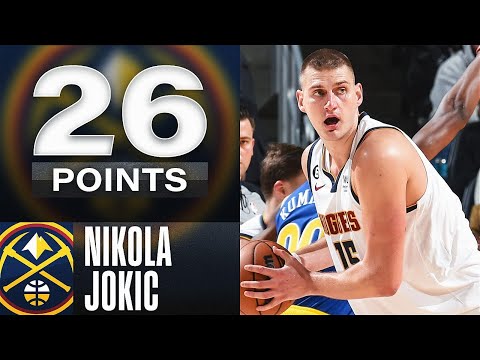 Nikola Jokic's 77th Career TRIPLE-DOUBLE - 26 PTS, 12 REB & 10 AST 🔥