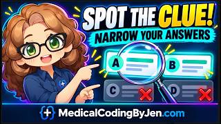 Medical Coding Secrets  Unlock AAPC Exam Clues #medicalcodingbyjen #medicalcoding #exaptips