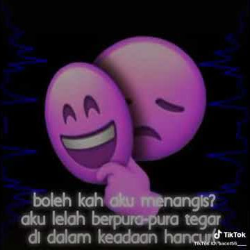 DIBALIK SENYUM ADA KESEDIHAN