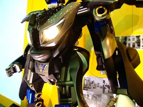 機車變形金鋼  藍