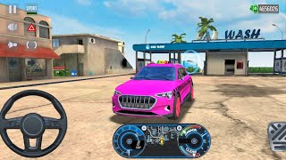 Taxi SIM 2020 | SUV Audi Q8 E-Tron Electric Car Car Simulator Driving Car Android Gameplay screenshot 3