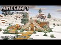 Minecraft Relaxing Longplay - Snowy Tundra Cabin (No Commentary) [1.17]