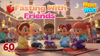 Mina Mila Fasting With Friends 🌙 Sweet Ramadan Moments | Durioo+ The Makers Omar \u0026 Hana