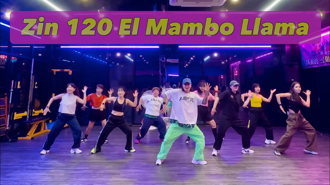 ZIN120 │ 진볼륨120 │ El Mambo Llama │ Mambo │ 데이비드줌바 │ DAVID ZUMBA STUDIO