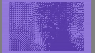 2021/03/21 - Petscii video player, openFrameworks and Vice c64 Emulator try 3