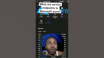 What are service endpoints in #microsoft #azure?!