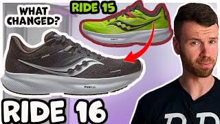 2023 Saucony Ride 16 Review | Is it really an update?? | Ride 16 vs 15 | PwrRun Foam with PwrRun+