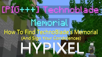 Hypixel: How To Find Technoblade