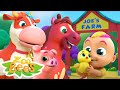 Old farmer joe had a farm  joes farm song for kids  nursery rhymes and baby songs with zoobees