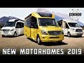 8 New Motorhomes and Updated RVs for Camping Enthusiasts' Needs in 2019