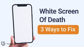 How to Fix iPhone White Screen of Death (3 Ways)