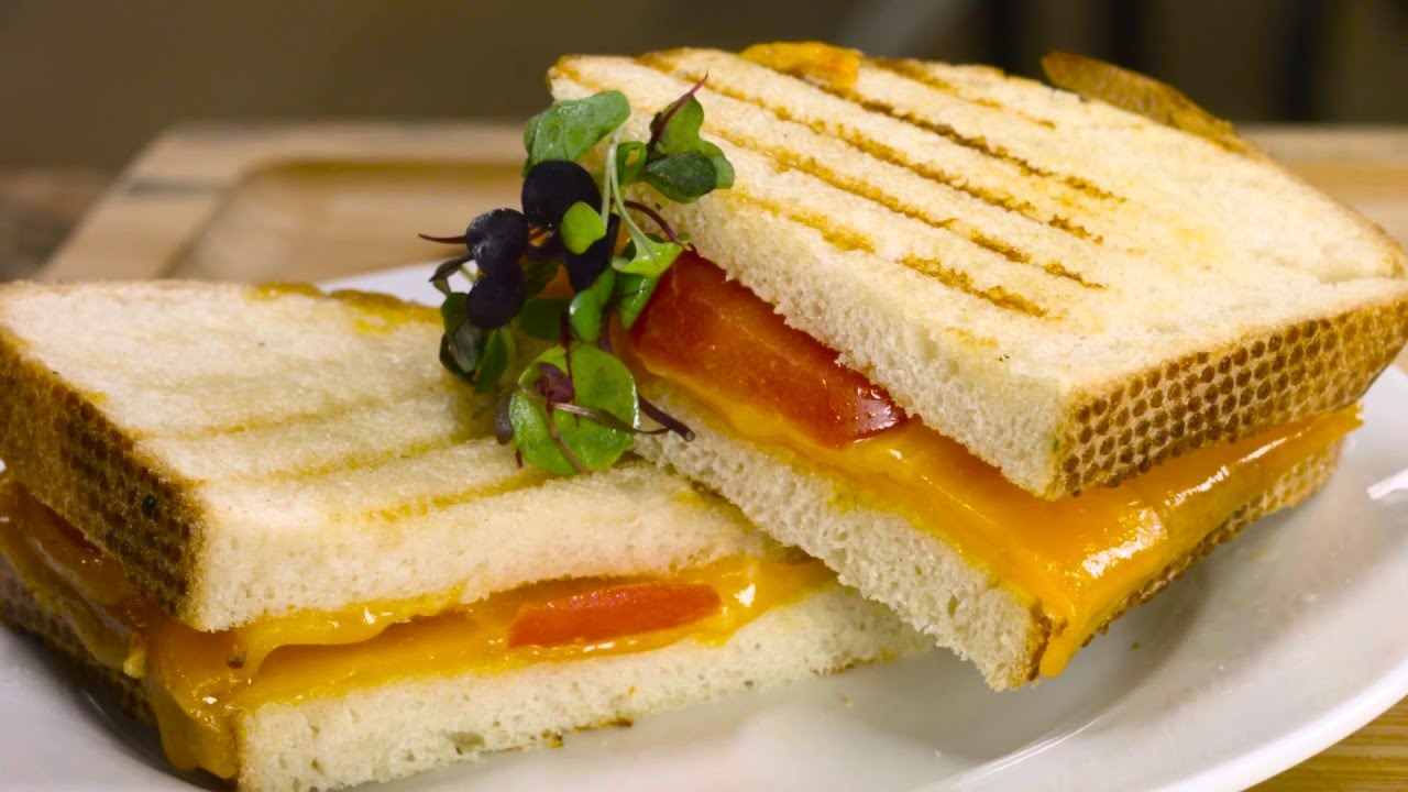 How To Make A Grilled Soy Cheese Sandwich YouTube