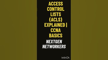 Access Control Lists (ACL) in Networking | CCNA Made Simple 🚦🔒