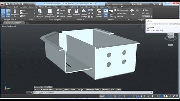 Precise 2 Unfold Sheet Metal Model in AutoCAD sample 2