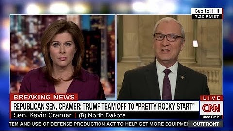 Sen. Cramer Discusses Impeachment Trial on CNN