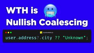 JavaScript Optional Chaining (.) vs Nullish Coalescing () Explained