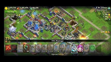 DomiNations War Attack Space Age vs Digital Age
