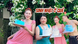 Đón Sinh Nhật Ở Quê Đơn Giản Nhưng Vui #giaitri #tiktok #vietphuongthoa