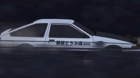 Initial D - Takumi breaks his suspension (Fourth Stage)