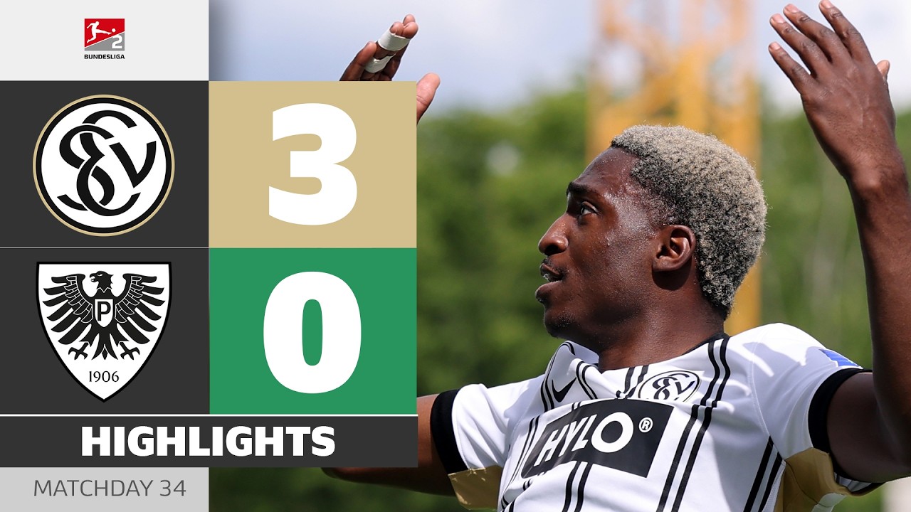 Elversberg Make History! | SV ELVERSBERG - PREUSSEN MÜNSTER | Highlights | Matchday 34 Bundesliga 2