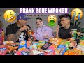 PRANK FAIL while trying EXOTIC snacks!!🤮 🤣