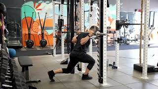 Smith Machine Reverse Lunge