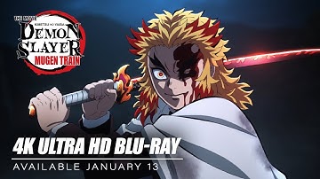 Demon Slayer -Kimetsu no Yaiba- The Movie: Mugen Train  |  4K Ultra HD Blu-ray On Sale January 13