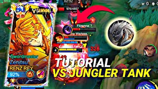 Cara Top Global Lancelot VS JUNGLER TANK!! 😭 BEGINI CARANYA!