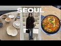 ENG ) ソウル一人旅 * ご飯と買い物でほくほく♨️ 愛いっぱいの冬の韓国旅行❄️ vlog ひとり旅 買い物 観光 ショッピング