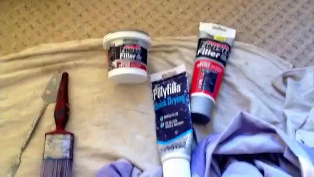 Removing Wall Plugs and filling holes diy tips YouTube