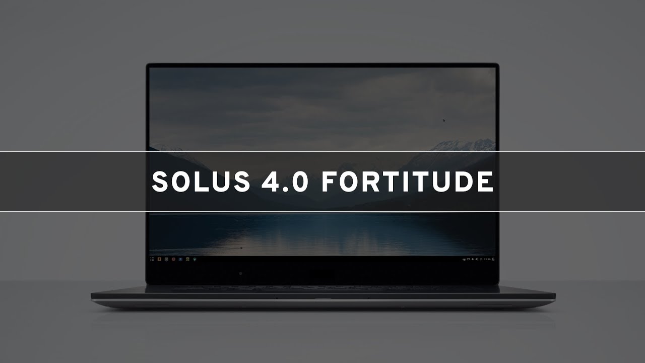 Solus 4 0 fortitude ships with budgie desktop 10 5 and powered by