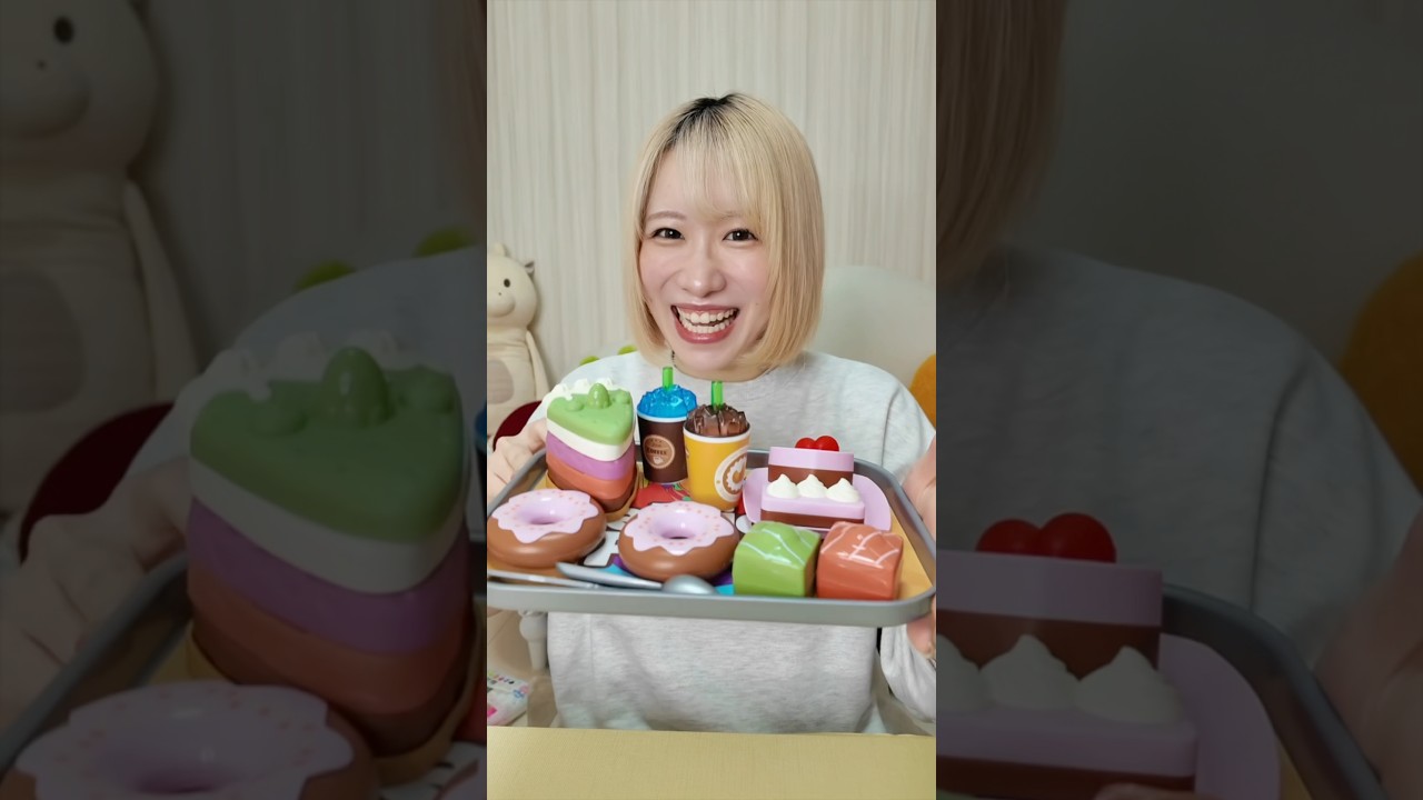 Mysterious pretend play dessert set 🍰🫖 - YouTube
