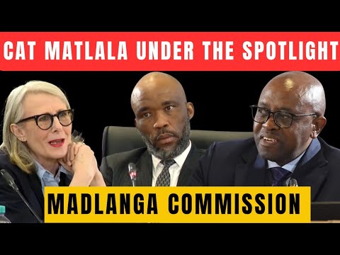 Cat Matlala Appears Before the Madlanga Commission