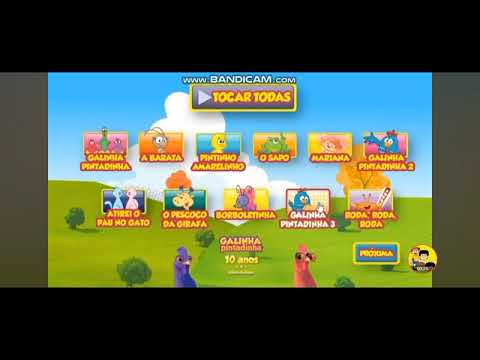 Galinha pintadinha 10 anos menu - YouTube