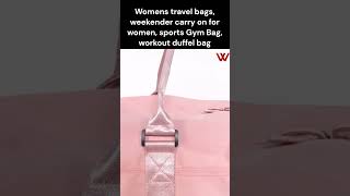 レディース トラベル バッグ、ウィメンズ ウィークエンダー キャリー オン、スポーツ ジム バッグ、ワークアウト ダッフル バッグ