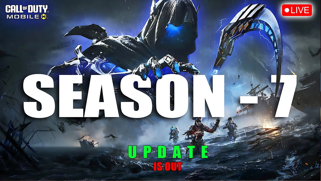 🔴4k CODM LIVE - SEASON 7 Upgrade is Out 2025 | S 7 Live | Call of Duty ...