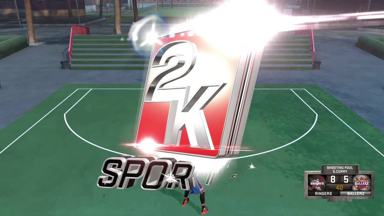NBA 2K16 Blacktop Stephen Curry vs Kevin Durant!