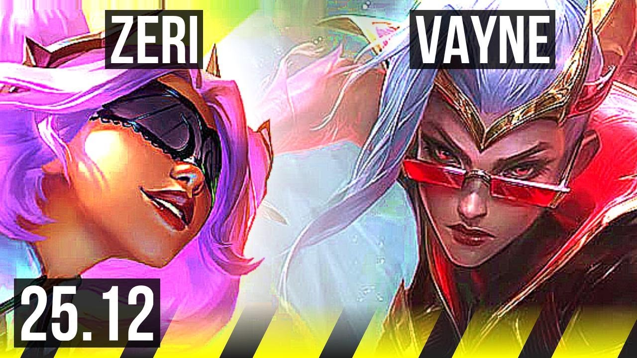 ZERI & Sona vs VAYNE & Nidalee (ADC) | 16/4/8, Dominating, 46k DMG | EUW Master | 25.12
