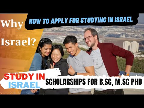 How To Apply For Studying In Israel | Scholarships For Indian Students | Study In Israel