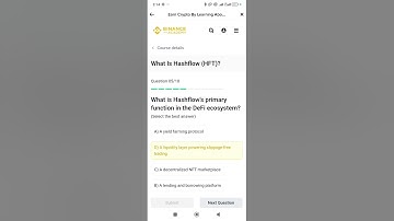 Binance Learn & Earn Quiz Answers | What is Hashflow (HFT)? #crypto #airdropbangla #hashpower