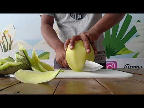 Video: Salah Satu Cara Mudah Untuk Mengiris Melon: Instruksi