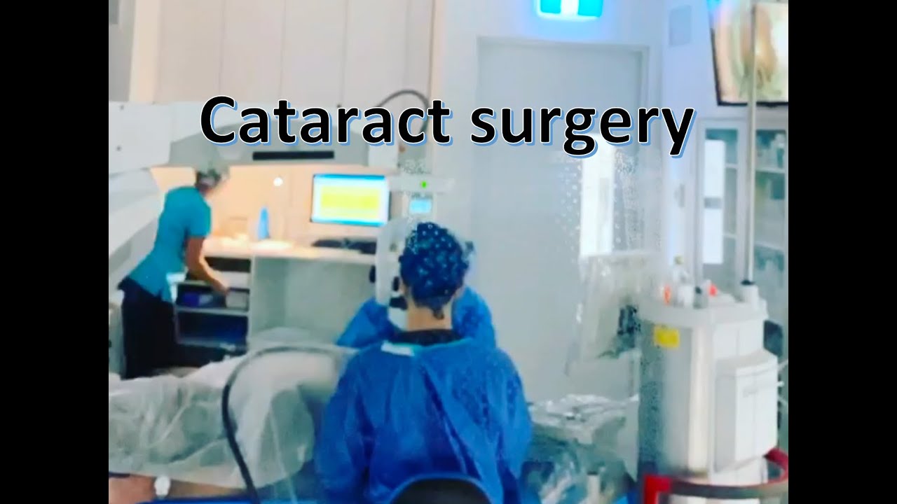 Cataract surgery for both eyes on the same day YouTube