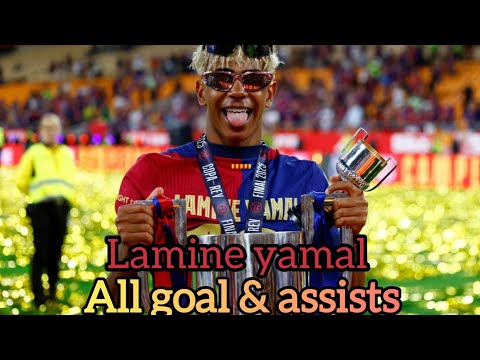Lamine Yamal All Goals Assists 2022 2025 Barcelona Wonderkid