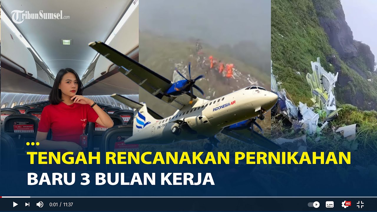 Senyuman Terakhir Florencia Pramugari Pesawat ATR Sempat VC Ibu Sebelum Terbang