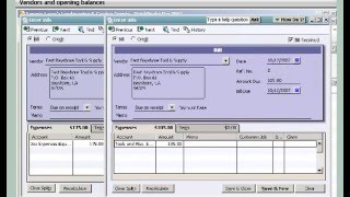 Vendors and Opening Balances News