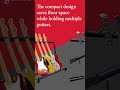 Keep Your Guitars Safe & Organized with the 5 Core Multi-Guitar Rack!