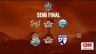 LIVE Semifinal SBY Cup 2026: Sukun Badak vs Perumda Tirta Bhagasasi