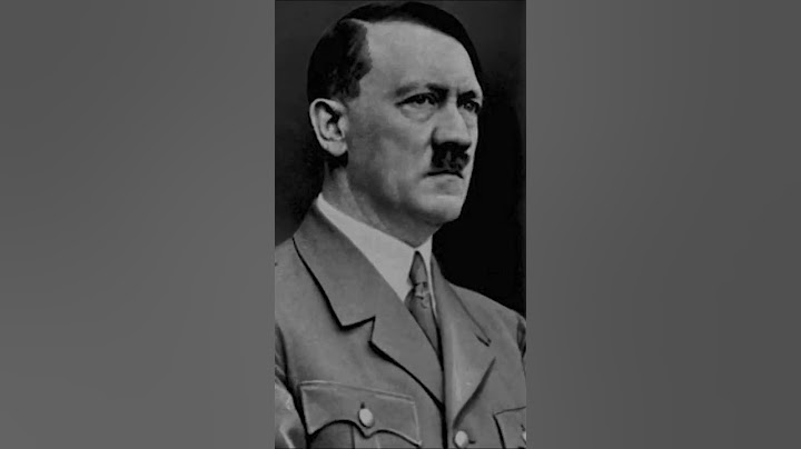 Hitler'in neden komik bir bıyığı vardı?