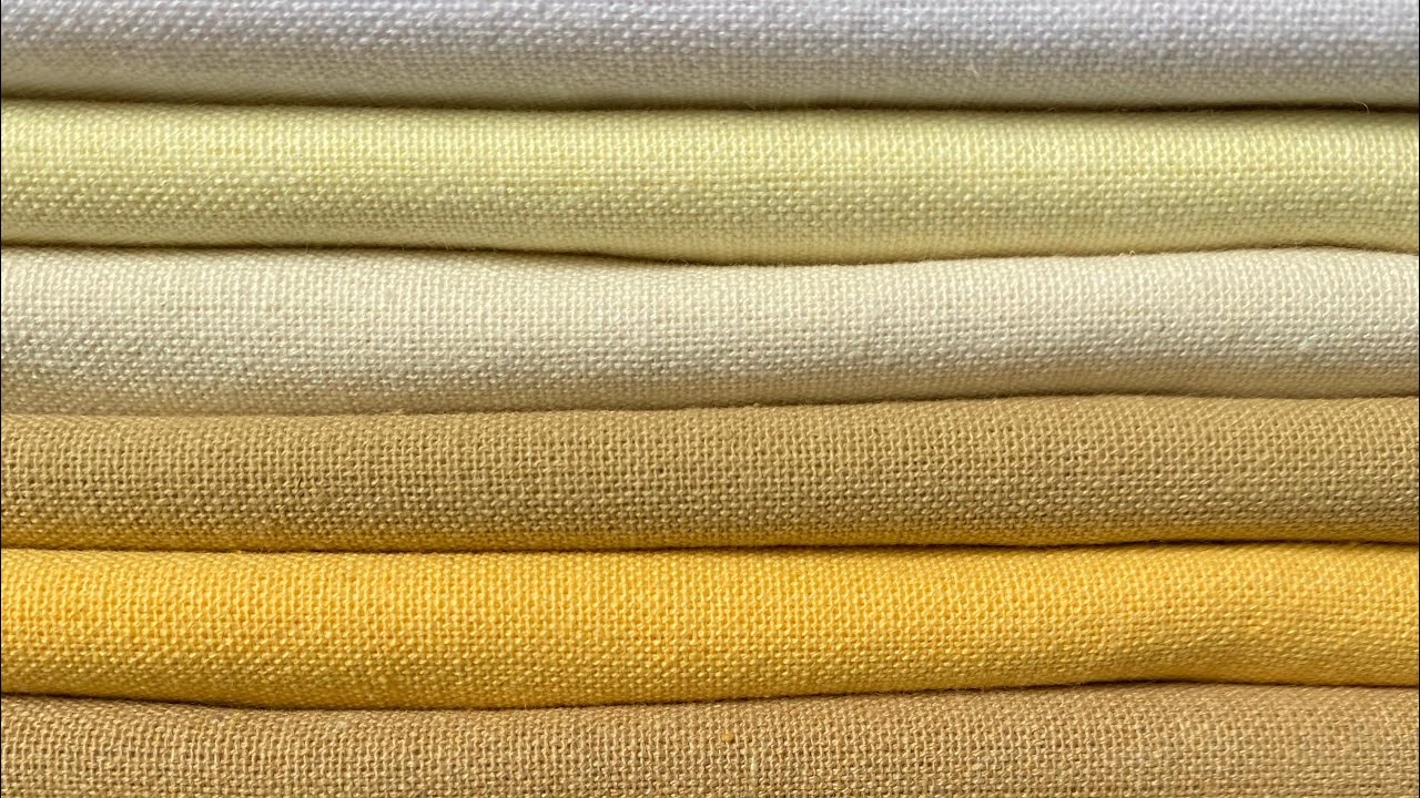 Casement fabric for embroidery handwork YouTube