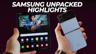 Samsung Galaxy Unpacked 2022 in just under 10 minutes